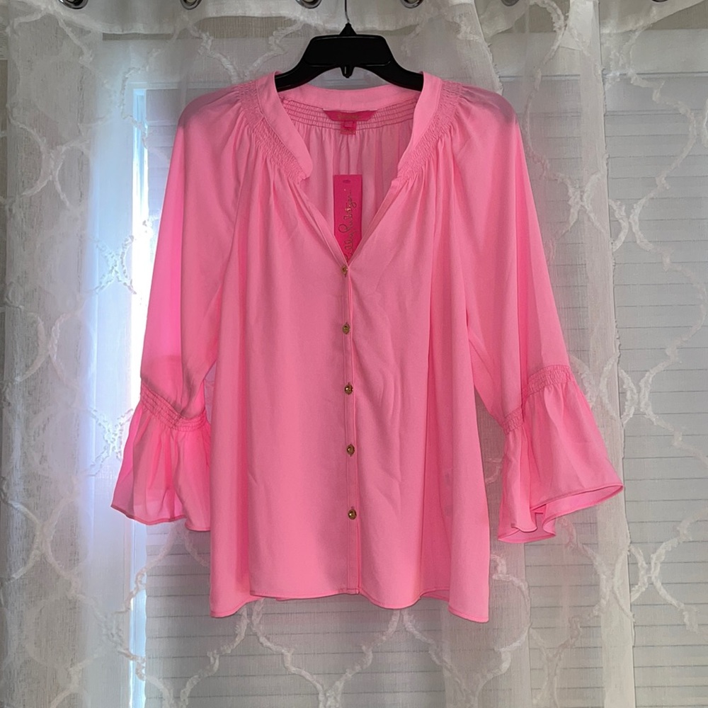 NWT LILLY PULITZER DAKOTA TOP SIZE LARGE
